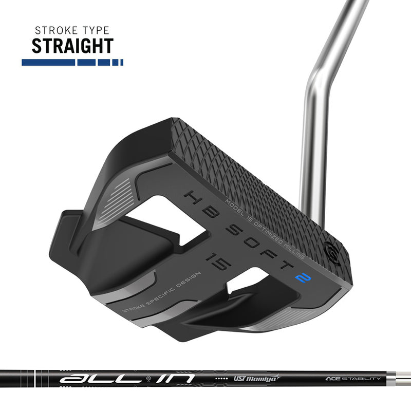 Cleveland Golf: Men's HB Soft 2 Black Putter - Model 15