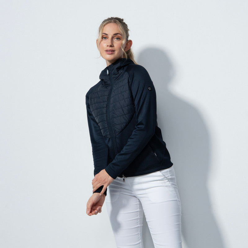 Daily Sports: Women's Allos Hybrid Jacket - Dark Navy