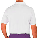 Golf Knickers: Mens Argyle Utopia Golf Shirt - 5Q: Purple/Yellow/White Clothing