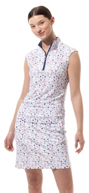 SanSoleil: Ladies UPF 50 SolCool Sleeveless Mock - 900471 Clothing