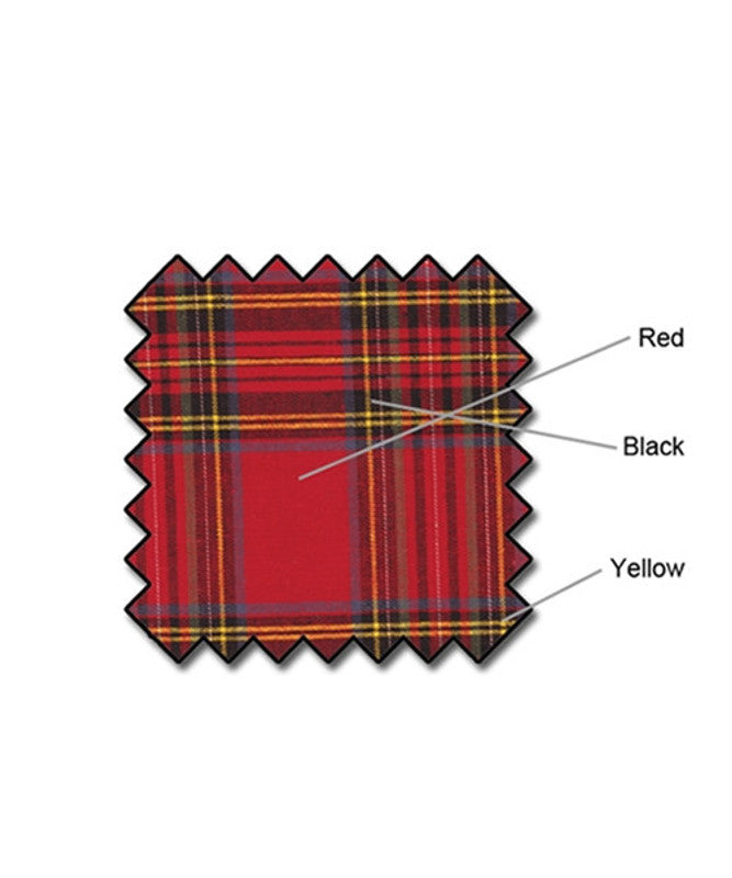 Golf Knickers: Men's Classic Plaid Golf Outfit - Royal Stewart & Navy