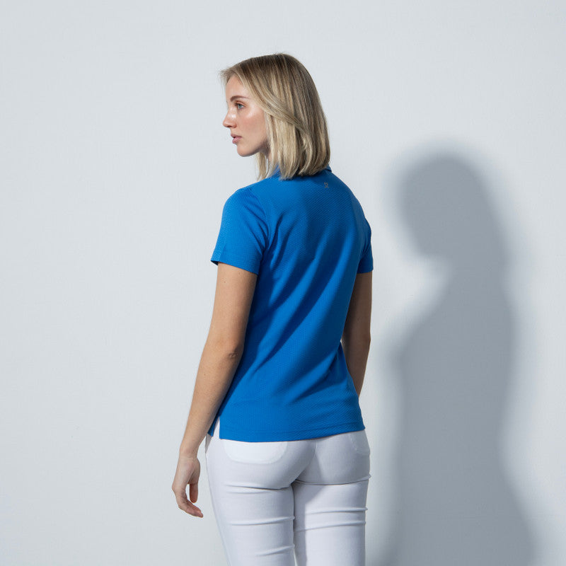 Daily Sports: Women's Peoria Short Sleeve Polo - Cosmic Blue