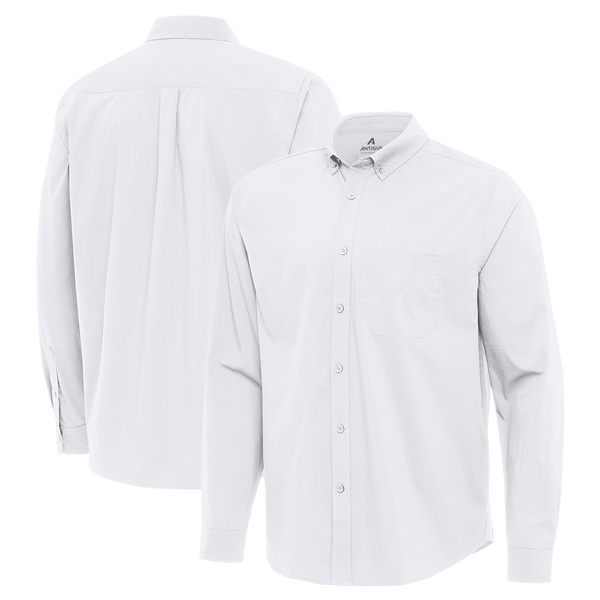 Antigua: Men's Essentials Long Sleeve Polo - Flight 104939