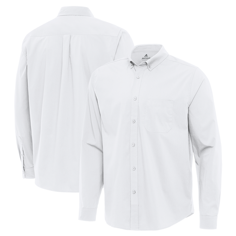 Antigua: Men's Essentials Long Sleeve Polo - Flight 104939