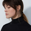 Daily Sports: Women's Ancona Long Sleeve Turtle Neck Top - Black Clothing