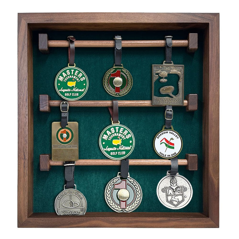 Eureka Golf: Collectible Bag Tag Display - 40 Bag Tag Collection