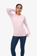 BloqUV: Women's UPF 50 Active V-Neck Long Sleeve Top (2002)
