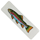 Sunfish: Embroidered Scorecard and Yardage Book Holder - Rainbow Trout