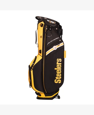 Wilson: NFL Stand Golf Bag - Pittsburgh Steelers