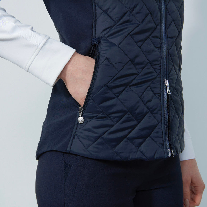 Daily Sports: Women's Bonnie Padded Vest - Dark Navy