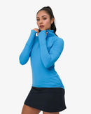BloqUV: Women's UPF 50 Mock Zip Top (3001)