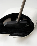 White Out Ace of Spades - Center Shaft Mallet Putter Cover