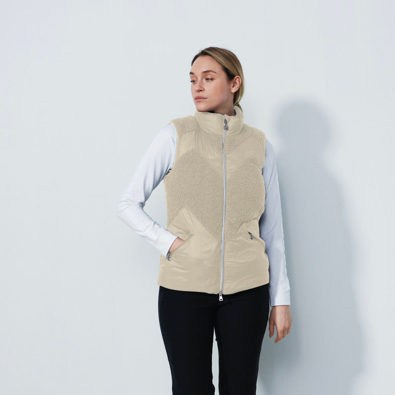 Daily Sports: Women's Fontana Vest- Raw Beige