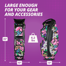 Taboo Fashions: Ladies 14 Way Resort Collection Golf Cart - Tropical Paradise