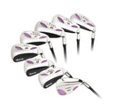 Ram Golf: Ladies Laser Graphite Hybrid Irons Set 4-SW (8 Club) - Right Hand