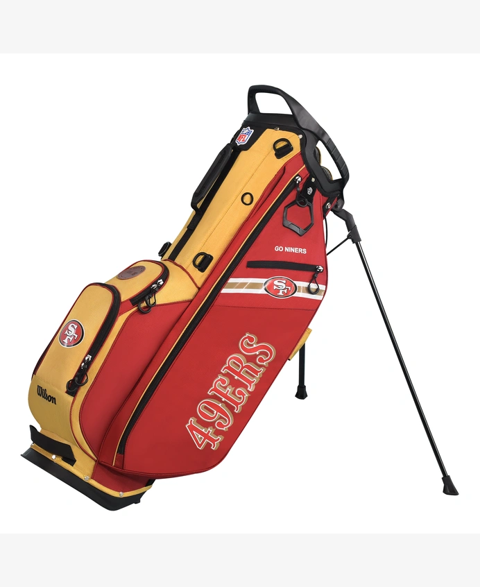 Wilson: NFL Stand Golf Bag - San Francisco 49ers