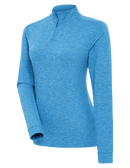Antigua: Women's Essentials 1/4 Zip Mock Polo - Mentor 105240 Clothing
