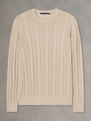B.Draddy: Men's Cable Crew Sweater - Tucker's
