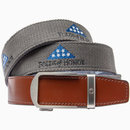 Nexbelt: Men's FoH Newport Ratchet Golf Belt - Grey 1 3/8" Strap [35mm]
