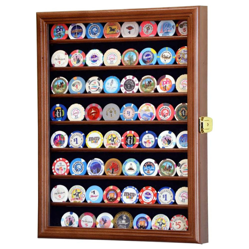 Eureka Golf: 64 Poker Chip Display Cabinet