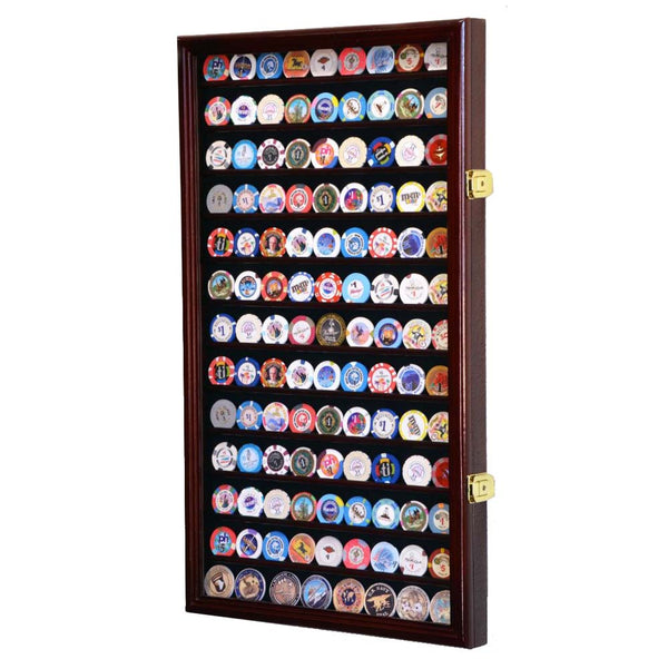 Eureka Golf: 117 Poker Chip Display Cabinet