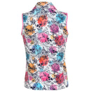 Tattoo Golf: Women's Cool-Stretch Golf Shirt - Skull & Roses