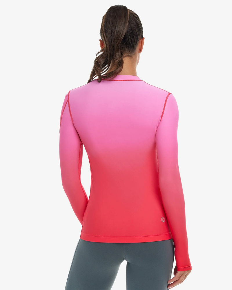 BloqUV x JANTZEN Collab: Women's UPF 50 24/7 Long Sleeve Top (2001J) - Infinity Coral