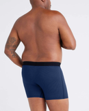 SAXX: Men's 5" Quest Quick-Dry Mesh Performance Boxer Brief - Midnight Blue