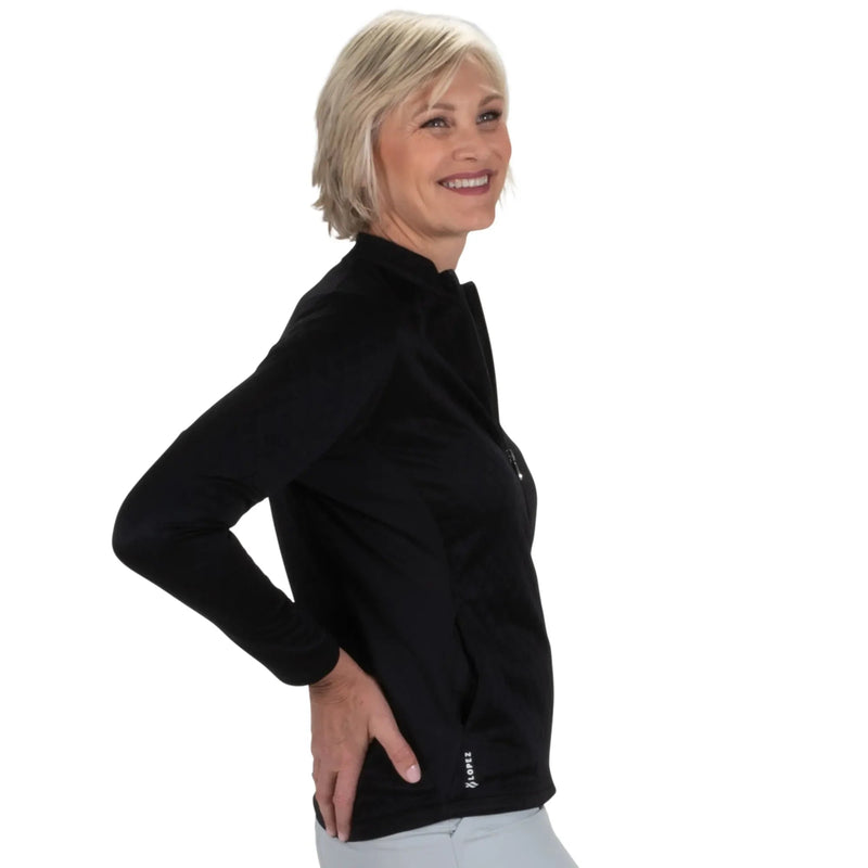 Nancy Lopez Golf: Women's Plus Jacket - Zeal
