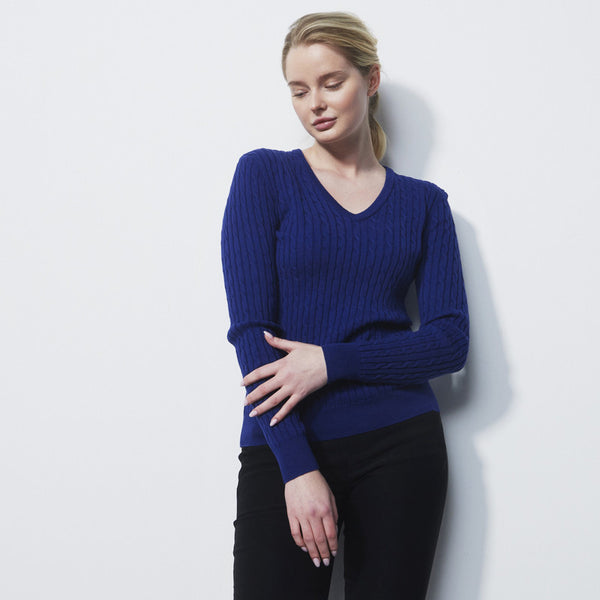Daily Sports: Women's Madelene V-Neck Pullover - Spectrum Blue