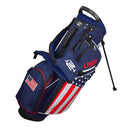 Hot-Z Golf: USA Flag Stand Bag - Red/White/Blue