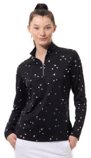 SanSoleil: Ladies SolShine Long Sleeve Mock - 900320