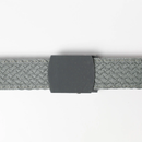 Nexbelt: Men's Explorer Ratchet Belt - Braided Grey 1.38" [35mm]