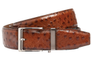 Nexbelt: Men's Rowland Thomas Belt - Ostrich Brown Belts
