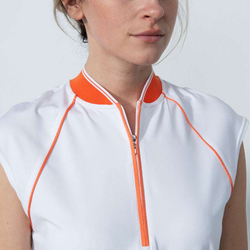 Daily Sports: Women's Colima Sleeveless Shirt - White