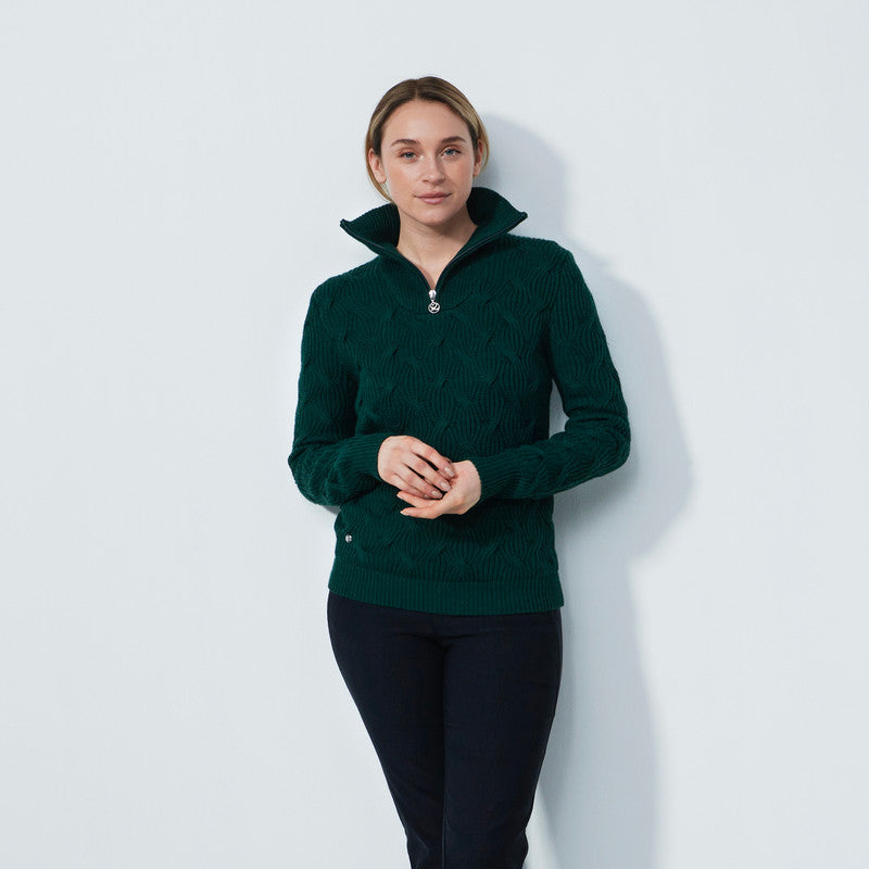 Daily Sports: Women's Ermont Pullover Lined - Nori Green