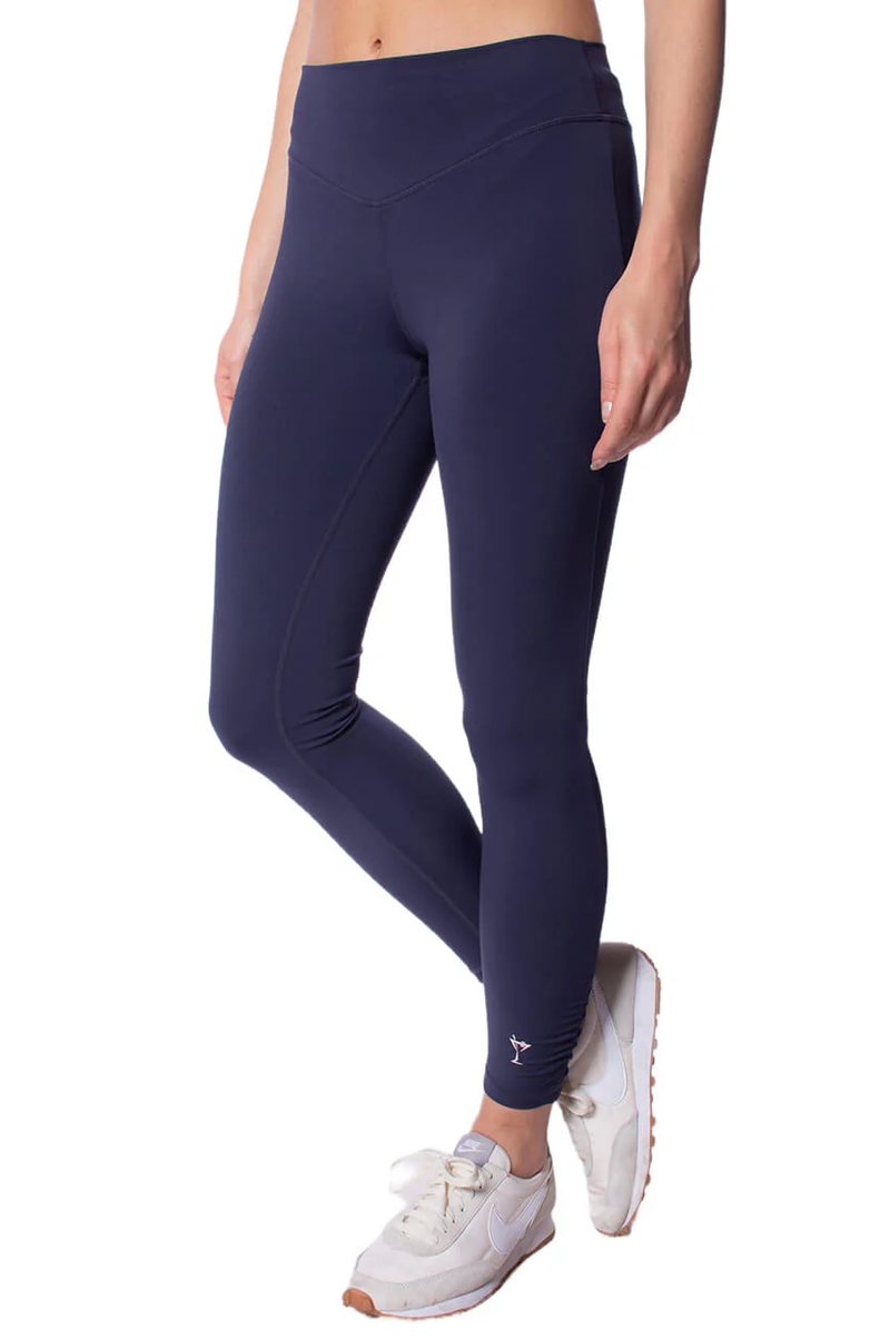 Golftini: Women's Martini Legging - Navy