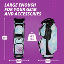 Taboo Fashions: Ladies 14 Way Resort Collection Golf Cart - Mandala Dreams