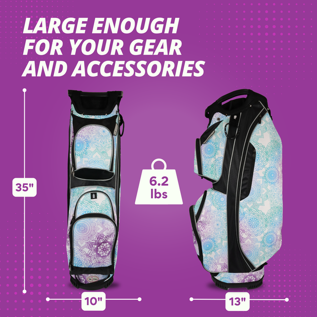 Taboo Fashions: Ladies 14 Way Resort Collection Golf Cart - Mandala Dreams