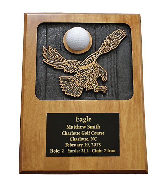 Eureka Golf: Eagle or Double Eagle Plaque
