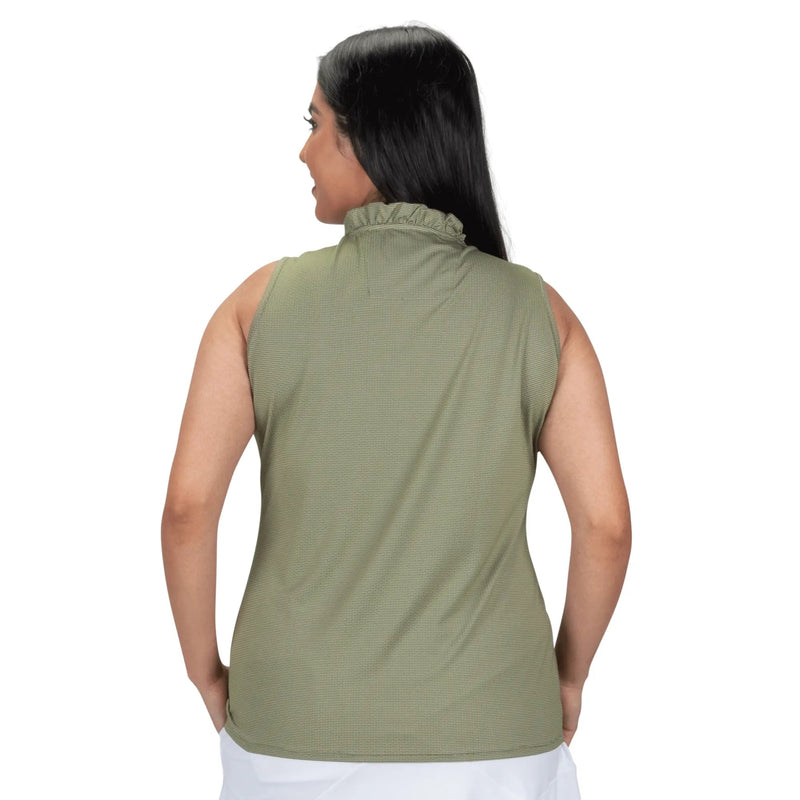 Nancy Lopez Golf: Women's Fresh Sleeveless Polo Plus