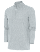 Antigua: Men's Essentials 1/4 Zip Pullover - Skyscraper/Heather Hunk 104958 Clothing