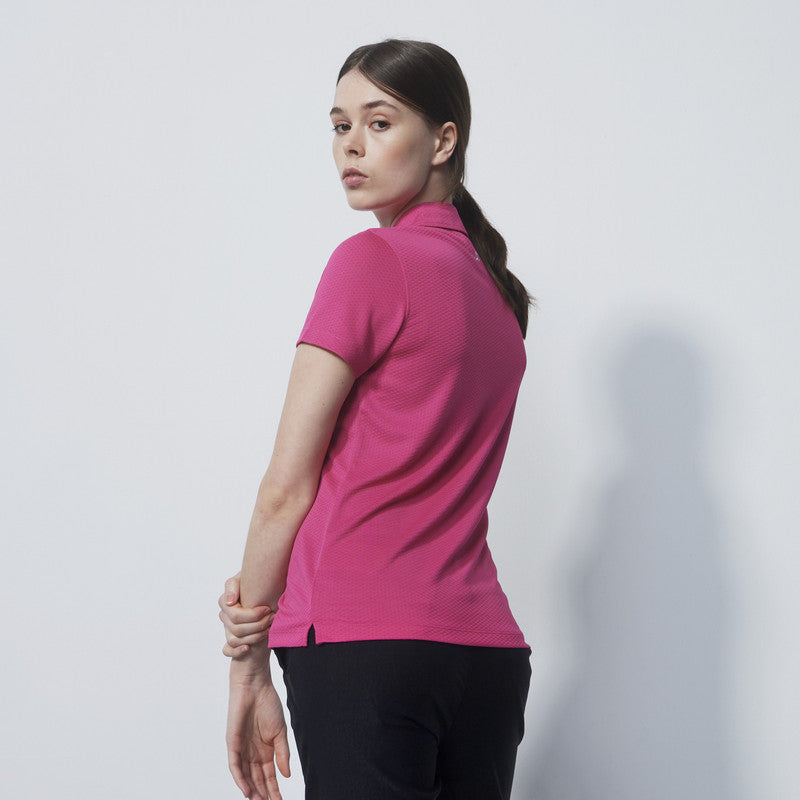 Daily Sports: Women's Peoria Short Sleeve Polo - Tulip Pink