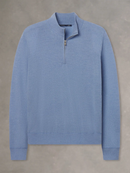 B.Draddy: Men's Quarter Zip Sweater - Coop