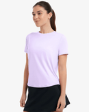 BloqUV: Women's UPF 50 Short Sleeve Crew Top (1101) - Lavender Clothing