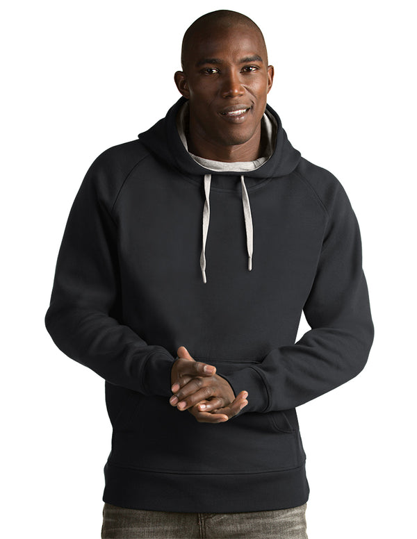 Antigua: Men's Essentials Hood Pullover - Victory Charcoal 101182
