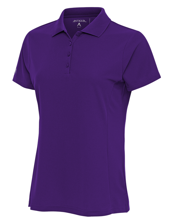 Antigua: Women's Essentials Short Sleeve Polo - Dark Purple Legacy 104275