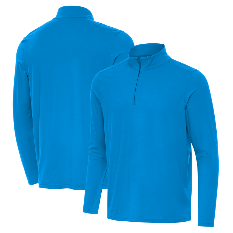 Antigua: Men's Essentials Intent 1/4 Zip Pullover - Surf 105640