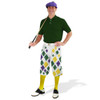 Golf Knickers: Mens Argyle Sknickers Knickers Outfit - 6F