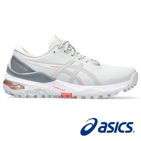 Asics Golf Shoes: Women's Gel-Kayano Ace 2 - Glacier Grey/Guava Golf Shoes